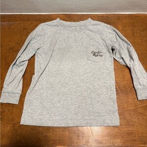 Cardin McCoy Gray Kids Long Sleeve Football Shirt